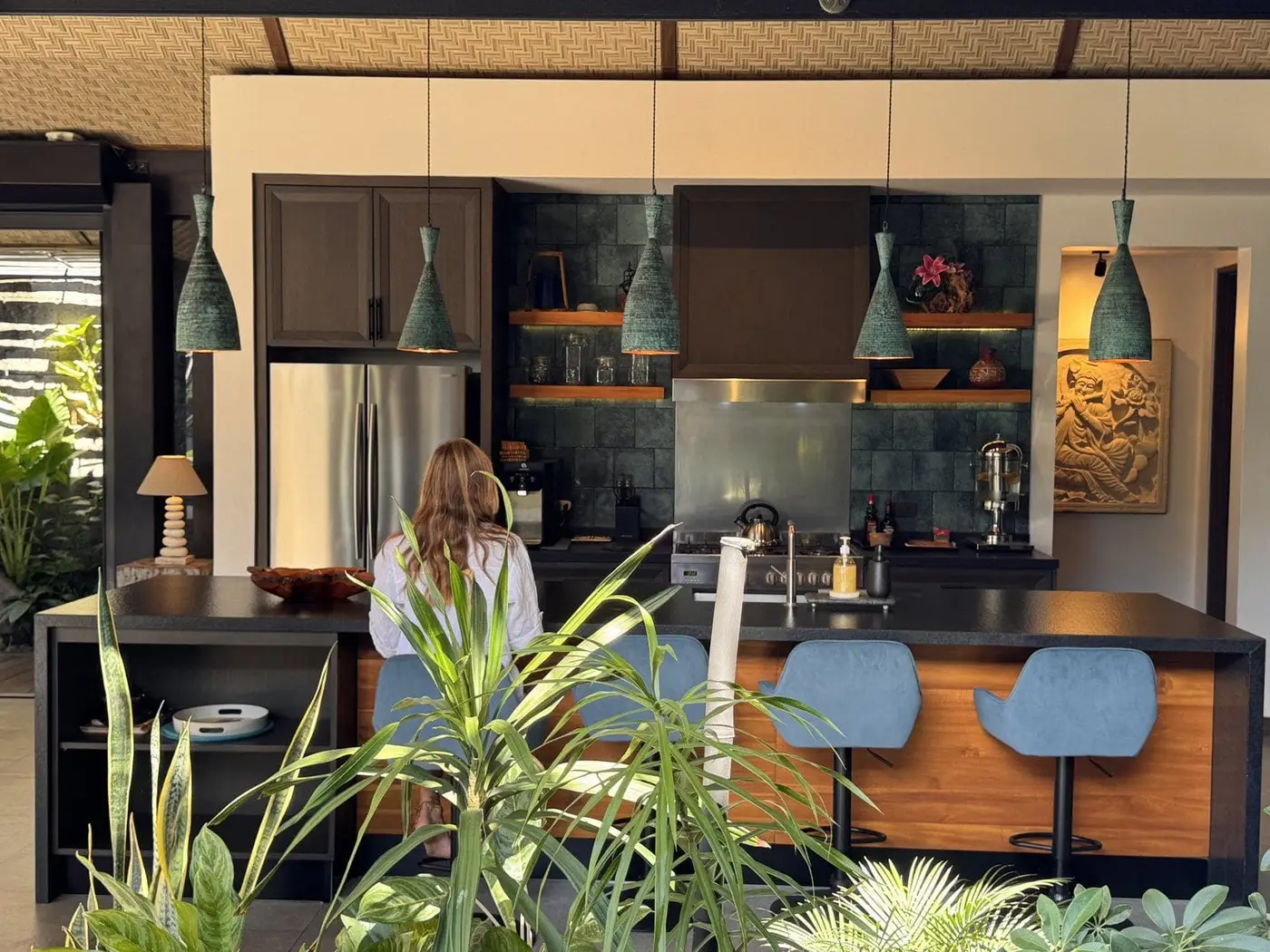 Casa Bö open-plan kitchen