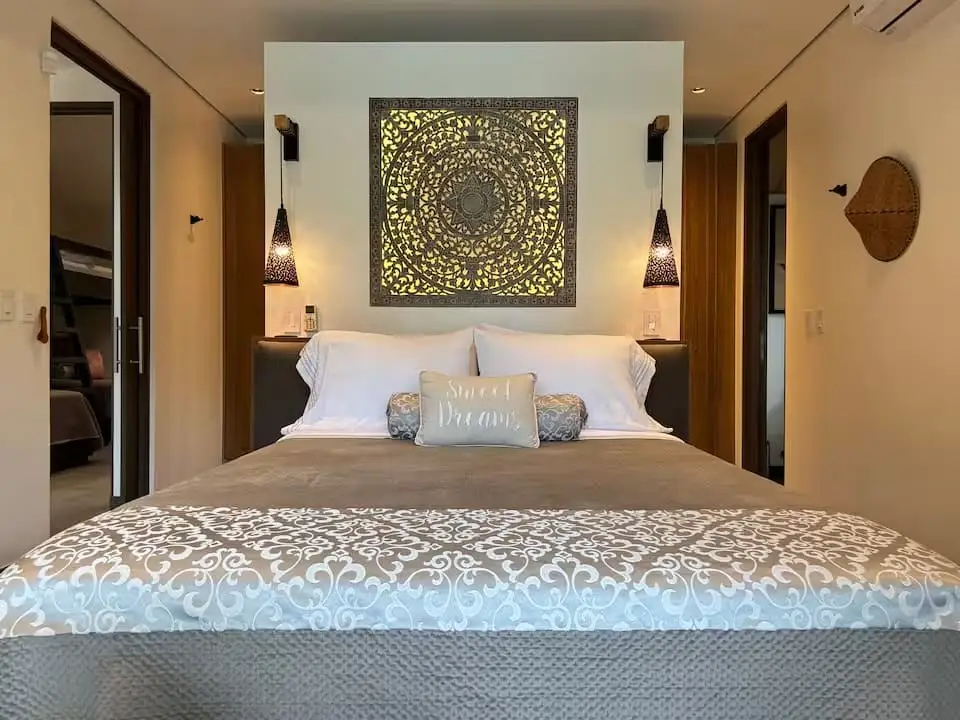 Bedroom Two headboard detail