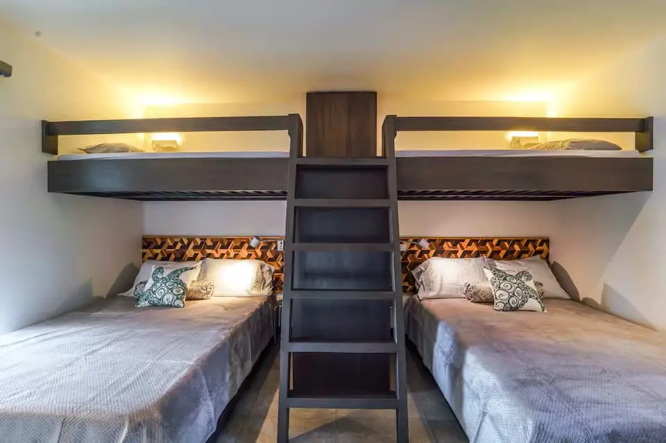 Bedroom Three bunk beds